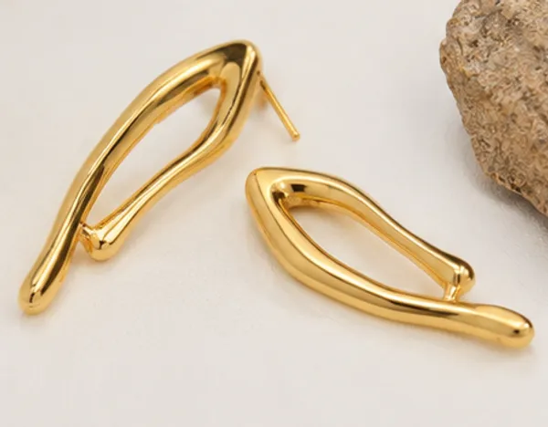 Gold_Stainless_Steel_Elara_Curve_Drops_Earrings_For_Women