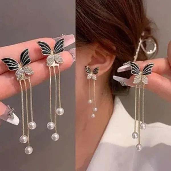 Stylish_Butterfly_Chain_Latkan_Anti_Tarnish_Earrings