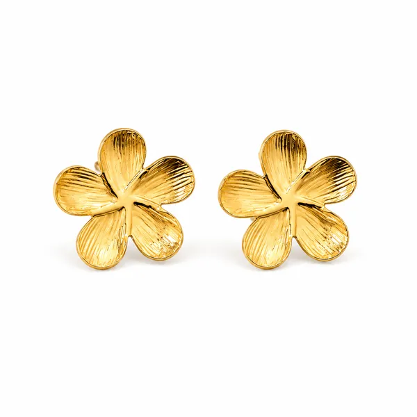 Gold_Stainless_Steel_Iris_Bloom_Studs_Earrings_For_Women