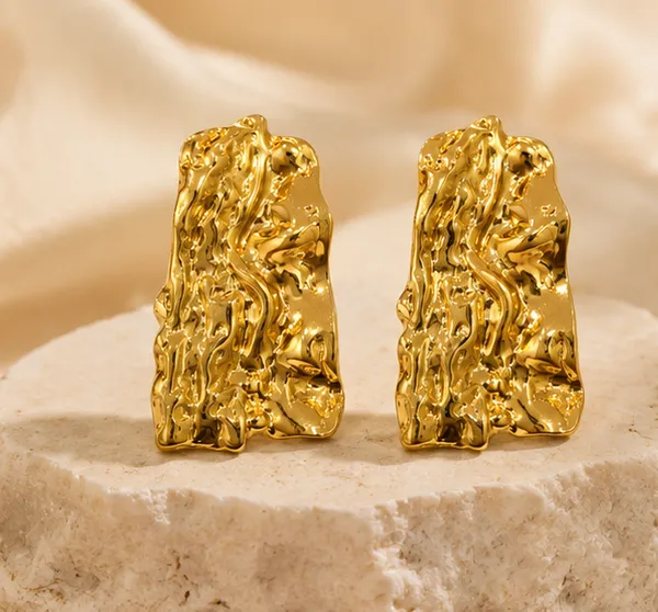 Gold_Stainless_Steel_Regal_Texture_Hoops_Earrings_For_Women