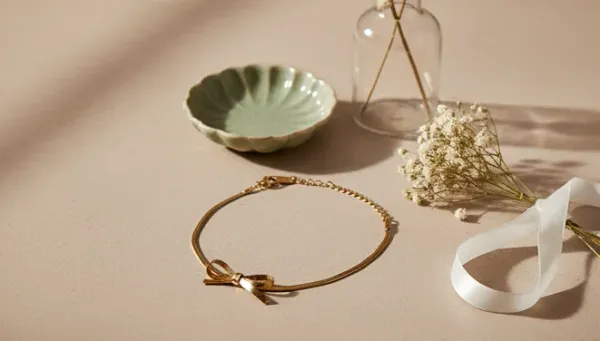 Golden_Bow_Knot_Bracelet