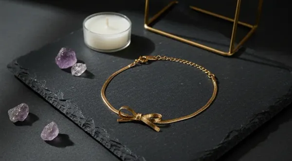 Golden_Bow_Knot_Bracelet