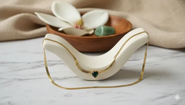 Emerald_Heart_Gold_Plated_Necklace