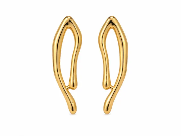 Gold_Stainless_Steel_Elara_Curve_Drops_Earrings_For_Women