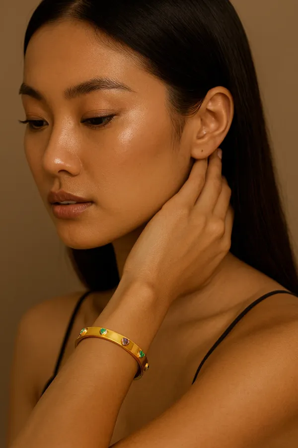 Gold_Plated_Heart_Stone_Bracelet