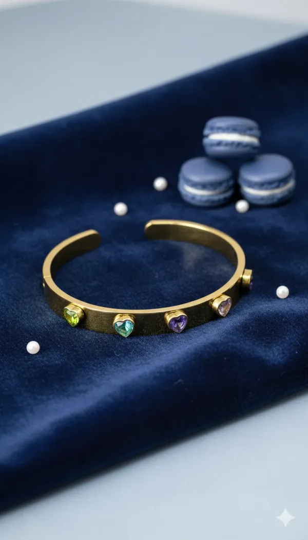Gold_Plated_Heart_Stone_Bracelet