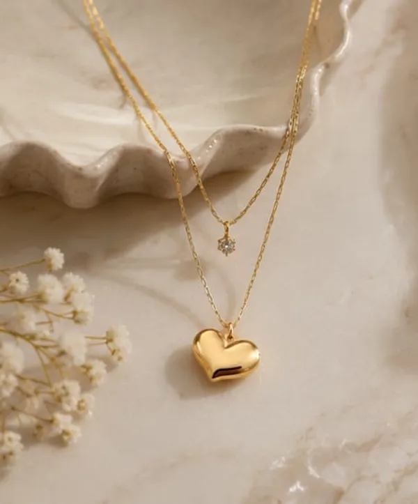Dual-Layer_Heart_&_Solitaire_Pendant_Necklace