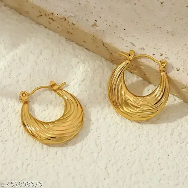 Gold_Plated_Round_Shaped_Anti_Tarnish_Earrings