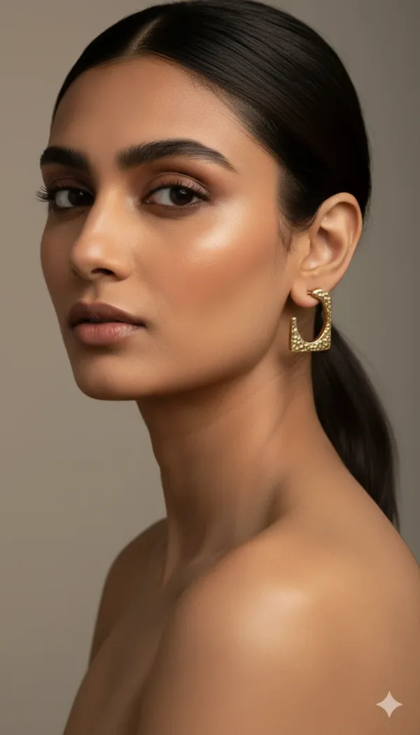 Textured_Gold_Tone_Geometric_Hoop_Earrings