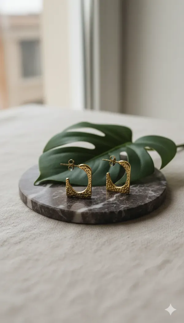 Textured_Gold_Tone_Geometric_Hoop_Earrings