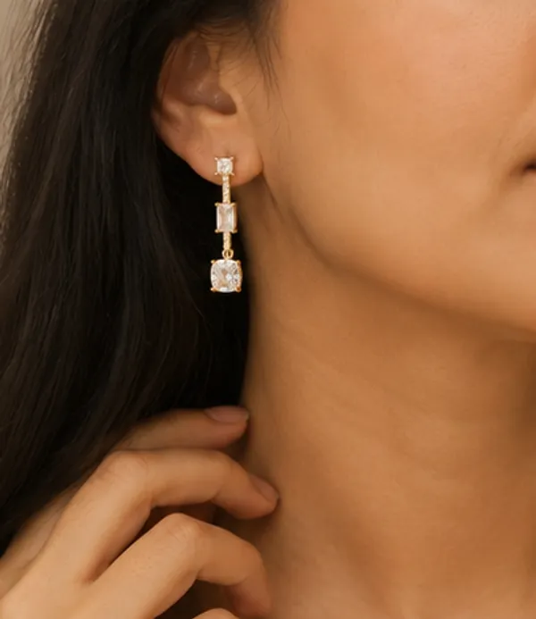 Gold_Stainless_Steel_Stellar_Crystal_Drops_Earrings_For_Women