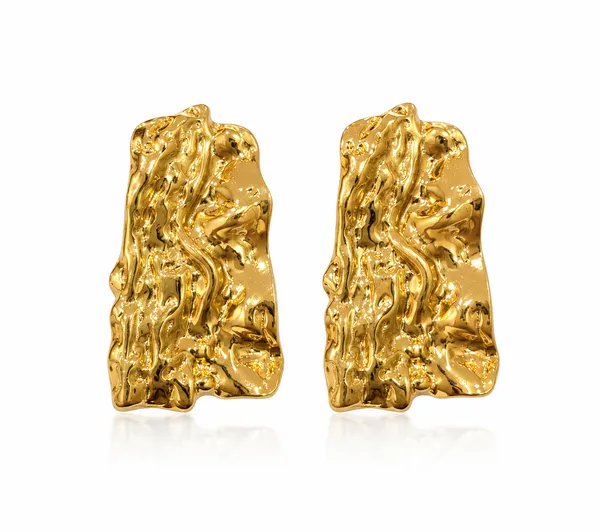 Gold_Stainless_Steel_Regal_Texture_Hoops_Earrings_For_Women