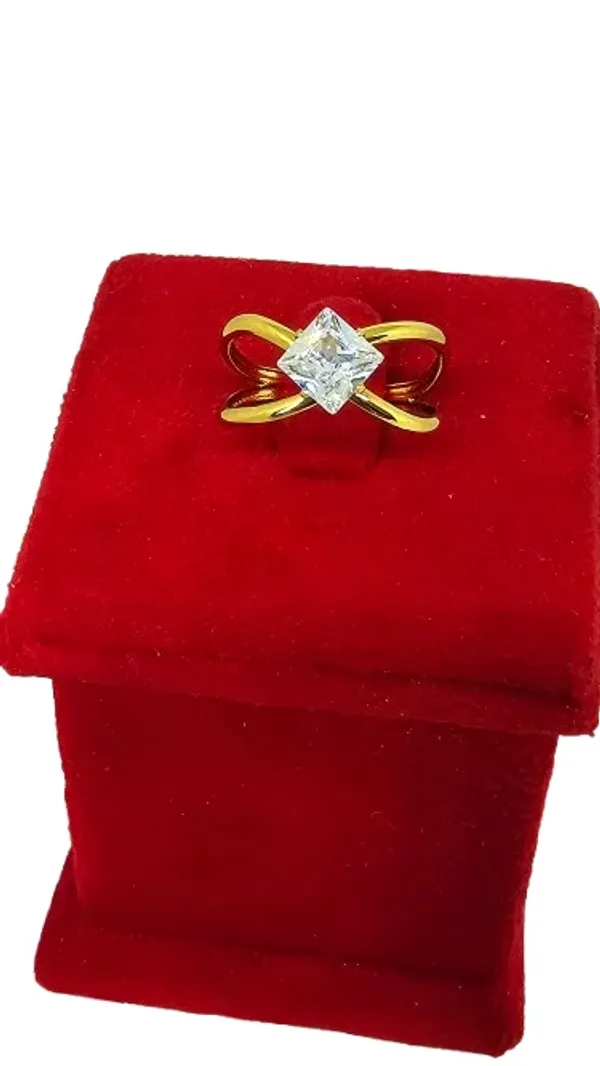 Gold_Plated_Solitaire_Adjustable_Ring