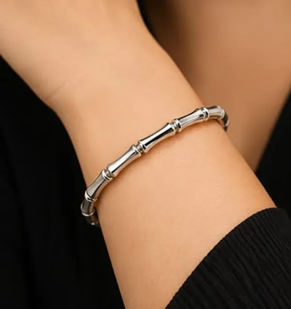 Silver_Bamboo_Bracelet