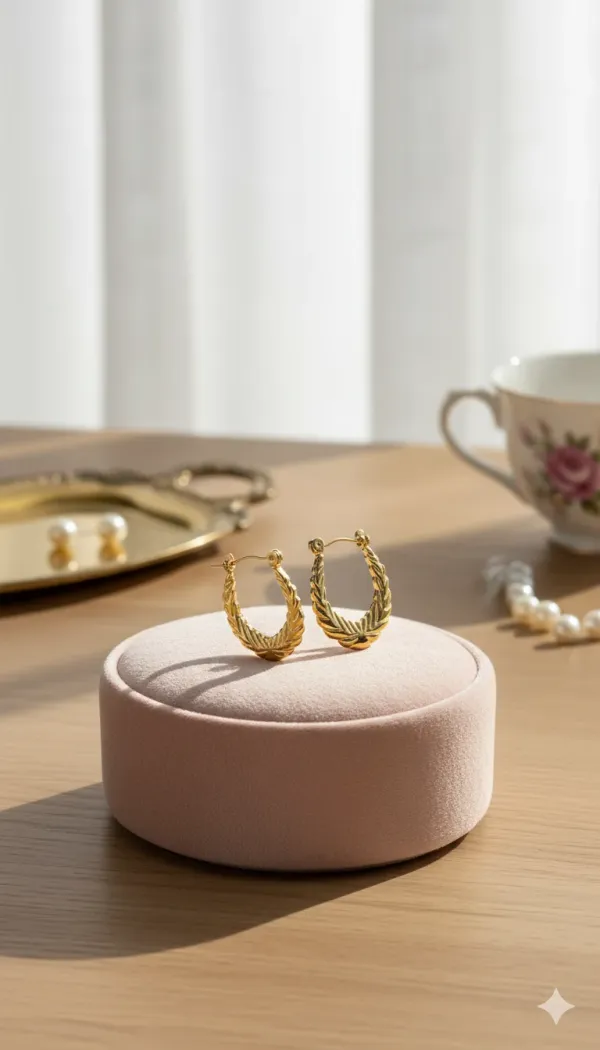 Golden_Leaf_Hoop_Earrings