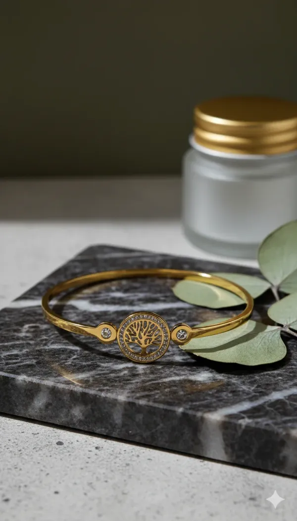 Elegant_Gold_Tone_Tree_Of_Life_Bracelet