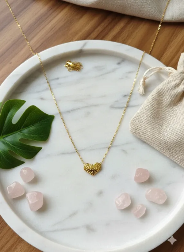 Gold_Plated_Anti_Tarnish_Heart_Shape_Necklace