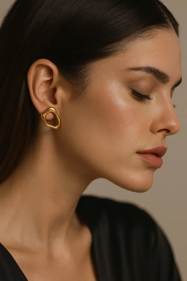 Gold_Plated_Contemporary_Shaped_Anti_Tarnish_Earrings