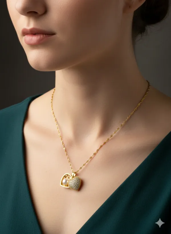 Gold_Plated_Anti_Tarnish_Heart_Shape_Necklace