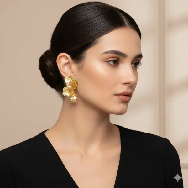 Gold_Plated_Leaf_Shaped_Anti_Tarnish_Earrings