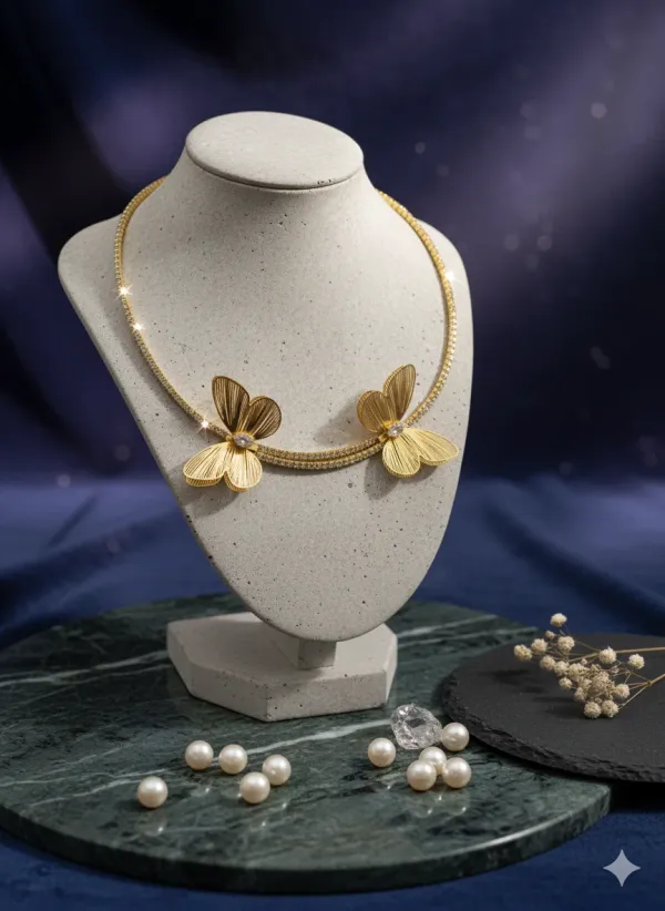 Gold_Plated_Anti_Tarnish_Butterfly_Shaped_Necklace