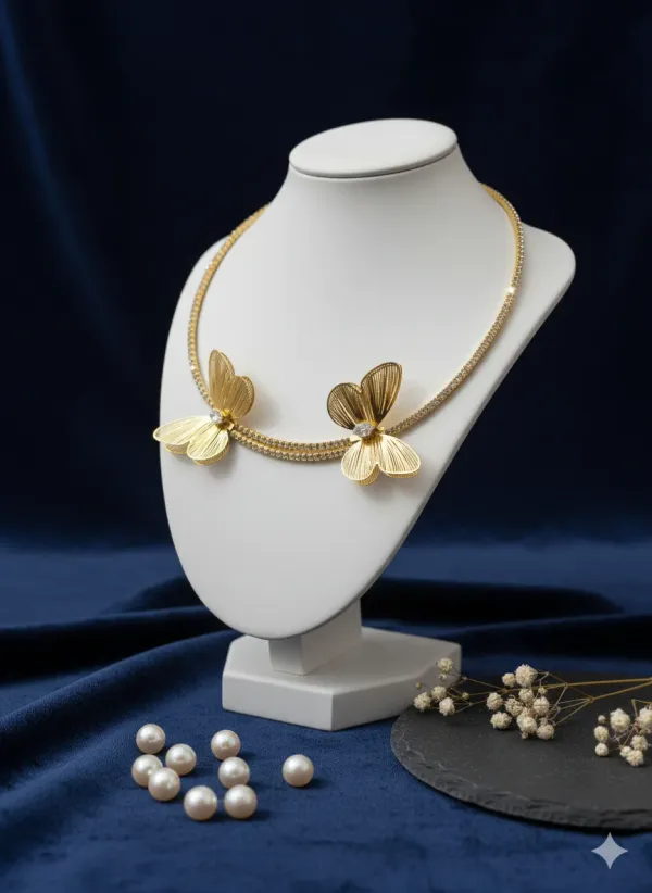 Gold_Plated_Anti_Tarnish_Butterfly_Shaped_Necklace