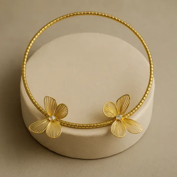 Gold_Plated_Anti_Tarnish_Butterfly_Shaped_Necklace