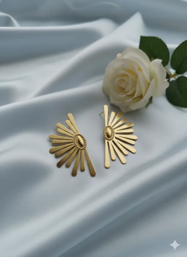 Gold_Plated_Flower_Shaped_Anti_Tarnish_Earrings