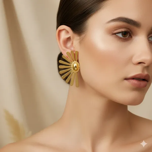 Gold_Plated_Flower_Shaped_Anti_Tarnish_Earrings