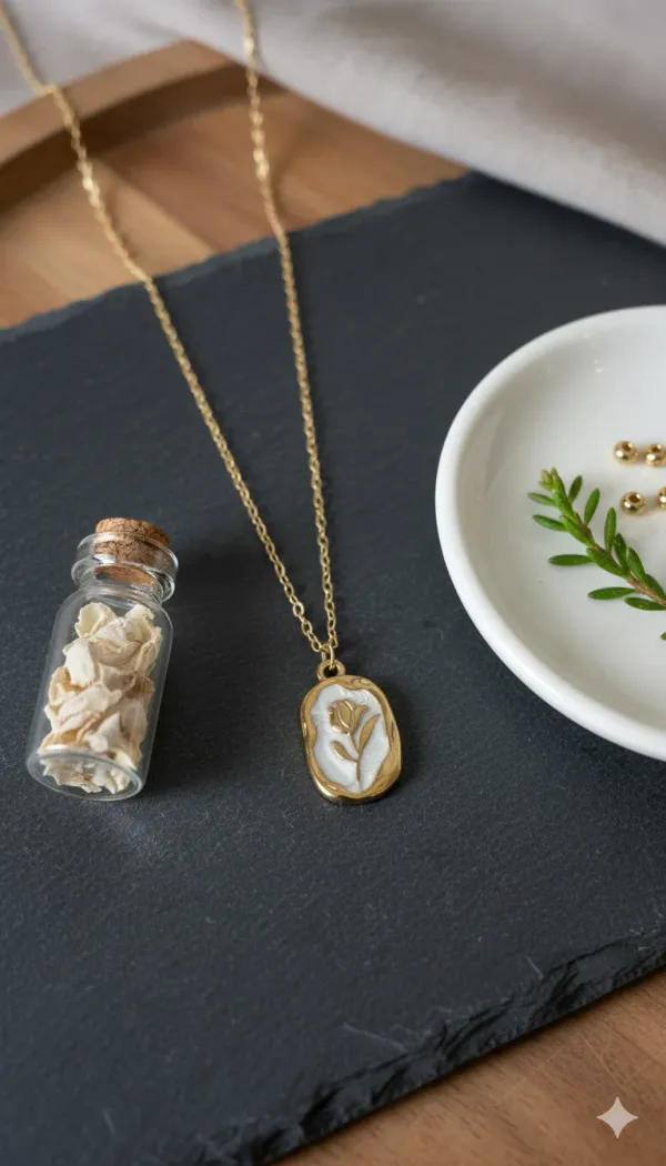 Gold_Plated_Floral_Pendant_Necklace