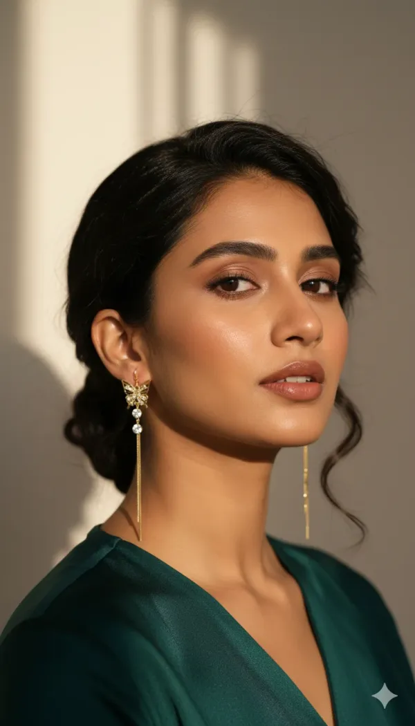 Golden_Butterfly_Long_Drop_Earrings