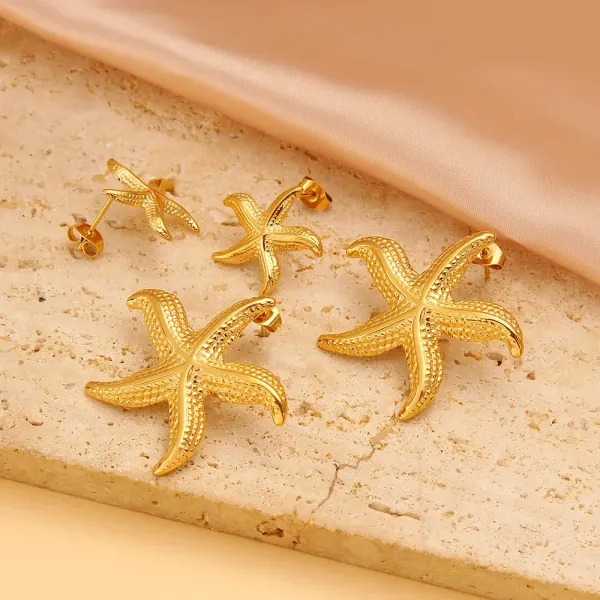 Gold_Plated_Starfish_Shaped_Anti_Tarnish_Earrings