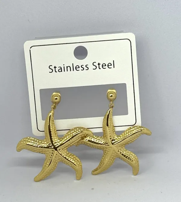 Gold_Plated_Starfish_Shaped_Anti_Tarnish_Earrings