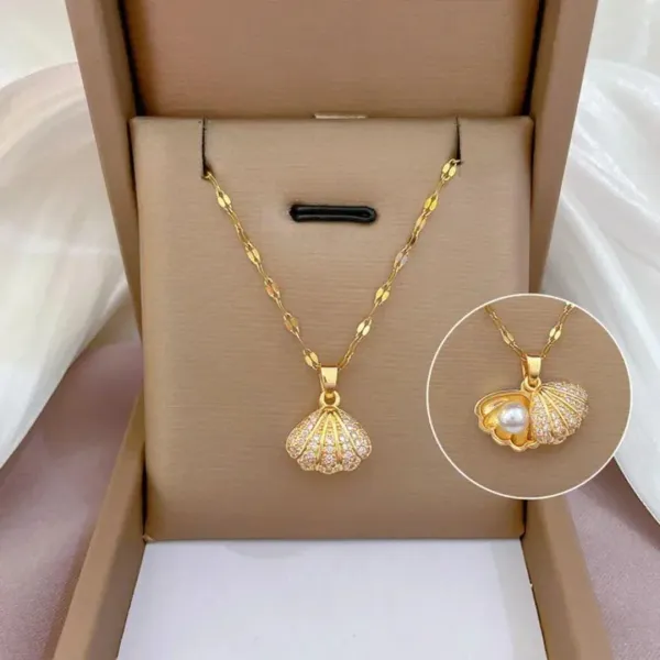Gold_Plated_Anti_Tarnish_Shell_Necklace