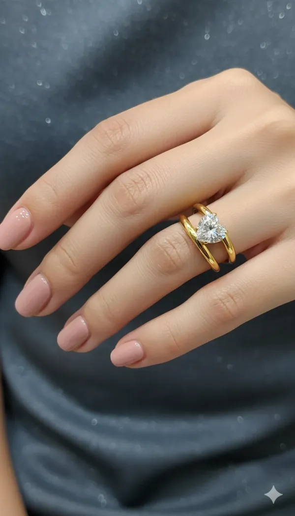Heart_Cut_Gold_Plated_Ring