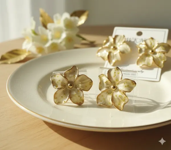 Gold_Plated_Flower_Shaped_Anti_Tarnish_Earrings