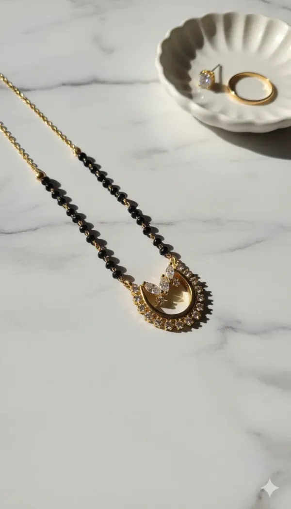 Elegant_Gold_Plated_Mangalsutra_With_Cz_Stones