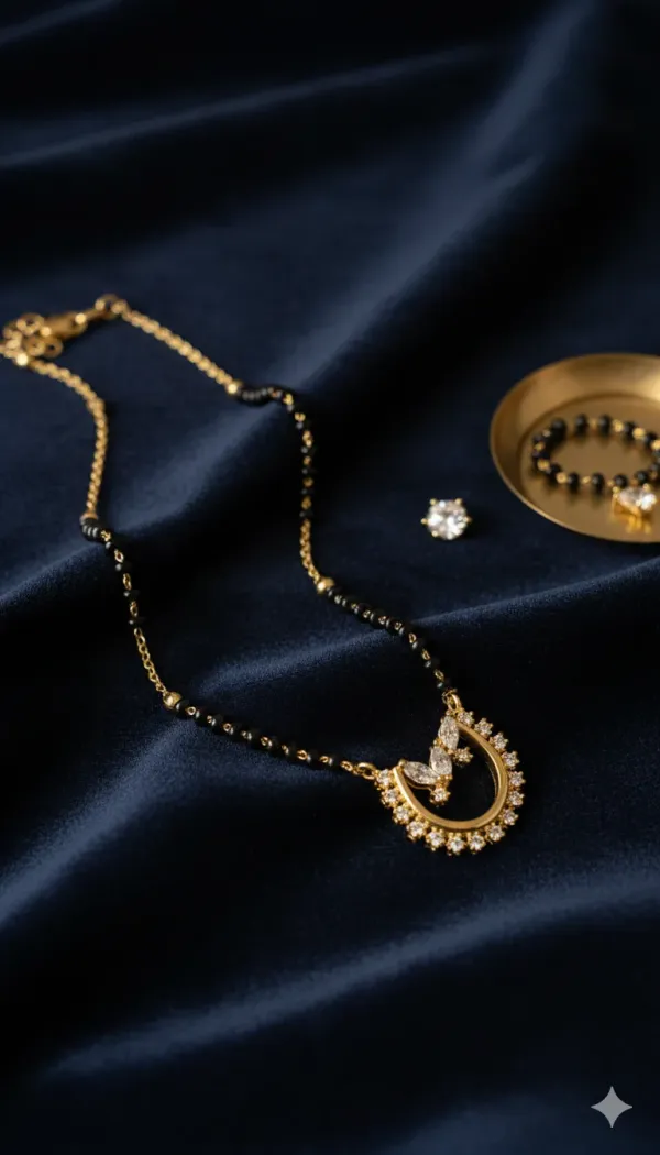 Elegant_Gold_Plated_Mangalsutra_With_Cz_Stones