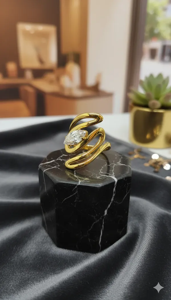 Elegant_Gold_Plated_Designer_Ring_With_Solitaire