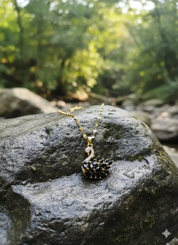 Gold_Plated_Anti_Tarnish_Swan_Shaped_Necklace