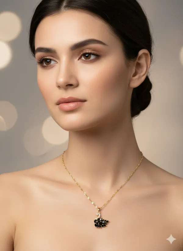 Gold_Plated_Anti_Tarnish_Swan_Shaped_Necklace