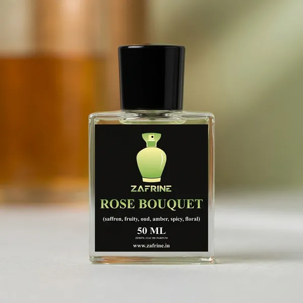 Zafrine_Rose_Bouquet_Saffron_Fruity_Oud_Amber_Eau_De_Parfum