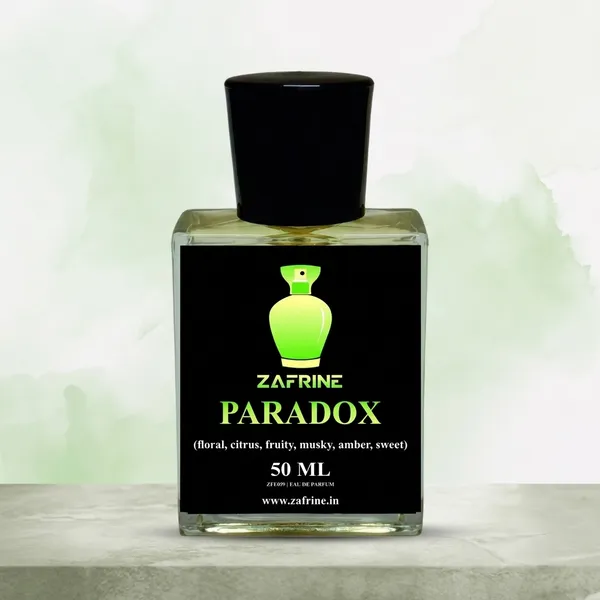 Zafrine_Paradox_Floral_Citrus_Musky_Amber_Eau_De_Parfum