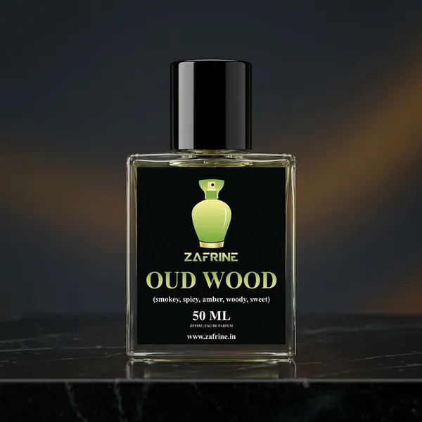 Zafrine_Oud_Wood_Smoky_Spicy_Amber_Woody_Sweet_Eau_De_Parfum