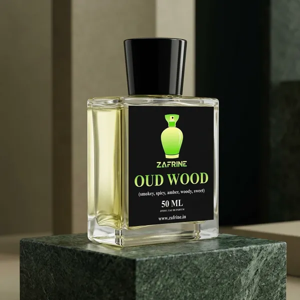 Zafrine_Oud_Wood_Smoky_Spicy_Amber_Woody_Sweet_Eau_De_Parfum