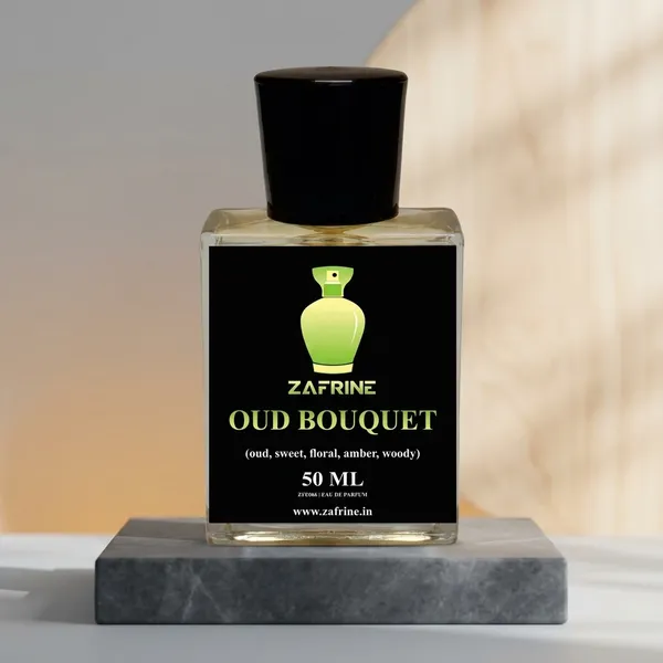 Zafrine_Oud_Bouquet_Oud_Floral_Amber_Woody_Eau_De_Parfum