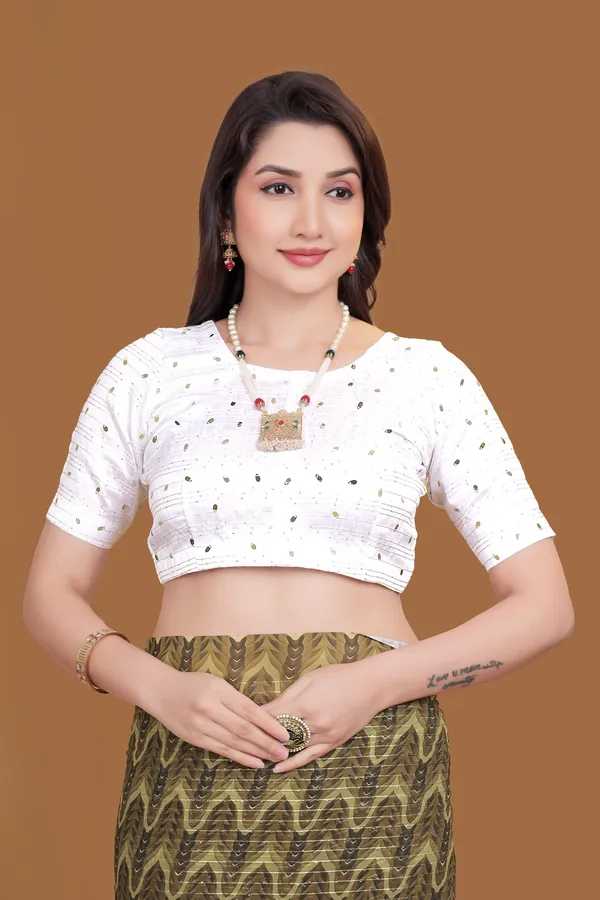 Olive_Gold_Georgette_Premium_Saree_For_Women