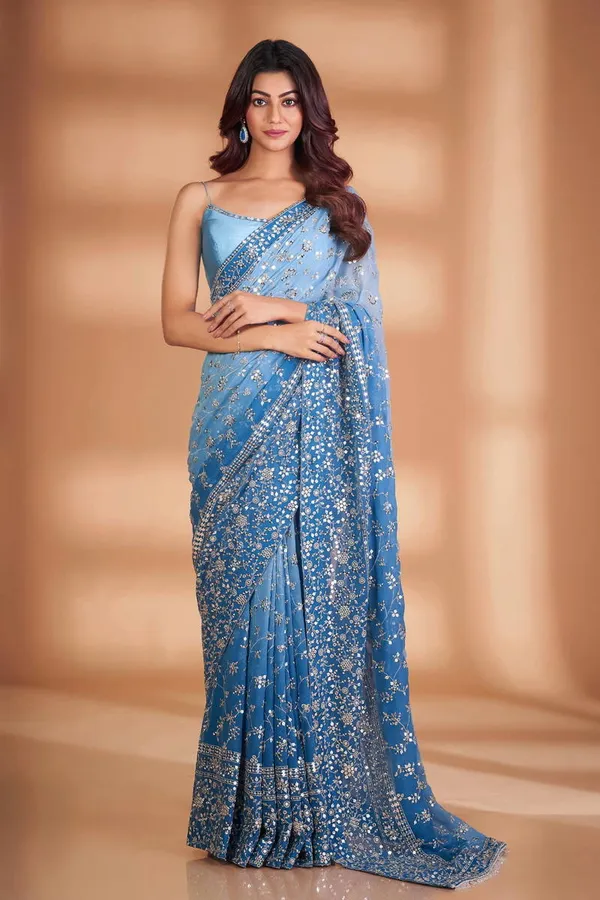 Sky_Blue_Georgette_Premium_Saree_For_Women