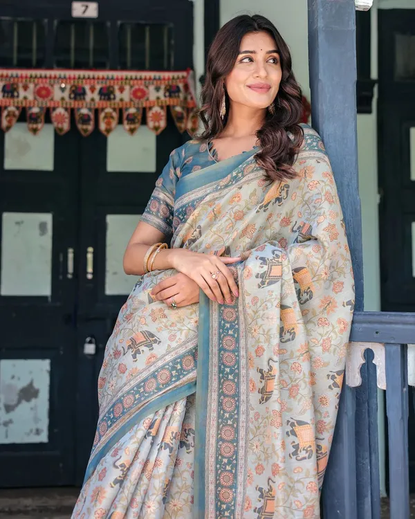 Grey_Linen_And_Cotton_Premium_Saree_For_Women