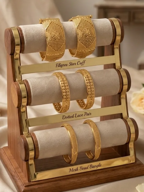 Gold_Plated_Traditional_Filigree_Bangle_Set_For_Women